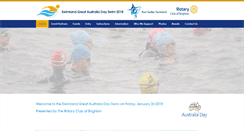Desktop Screenshot of greataustraliadayswim.com.au